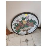 Decorative Mosaic and Glass Artwork