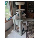 Multi-Level Cat Tower Structure