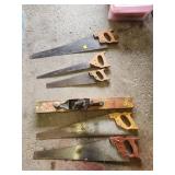Vintage Hand Saws and Plane