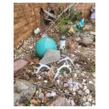 Garden Decor Set With Antlers