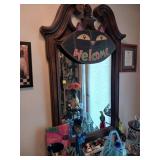 Wooden Framed Mirror