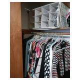 Closet Contents with Clothing & Items