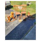 2xBID Wooden Furniture Items