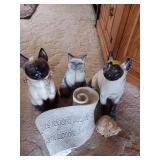 Cat Figurines and Decor