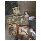Framed Photos and Box