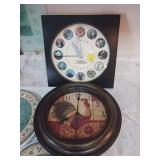 2 X BID Two Battery-Powered Clocks