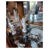 Contents of 5th Shelf: Unicorn Figurines