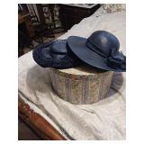 Hat Box With Two Hats Included