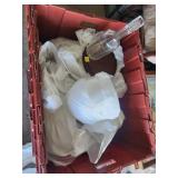 Box Lot with Glassware and Decor