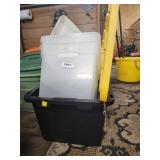 3xBID Plastic Storage Totes