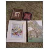 Four Wall Art Pieces