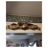 Wall Decoration With Inspirational Text