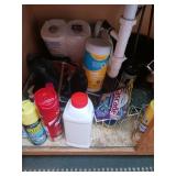 Contents of Cabinet Under Sink