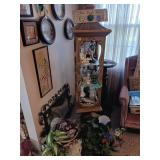 Decorative Display Cabinet With Figurines