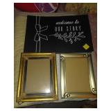 Photo Album and Picture Frames