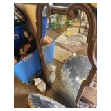 Wood-Framed Decorative Mirror