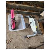 DeskCycle and Resistance Bands