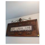 Decorative Wall Art With Metal Accents