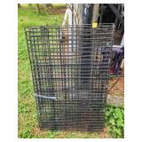 Metal dog cage