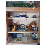 Contents of Shelving With Decoratives