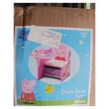 Peppa Pig Toddler Chair Desk