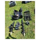 mini excavator Attachments and Augers