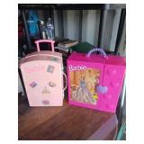 2X Barbie Themed Carrying Cases