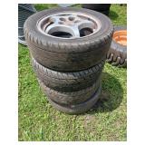 4X BID 205/55R16 91H Tires and Rims