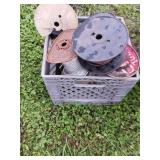 Crate of Auto Wire Spools