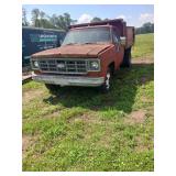 1977 Chevy 350 4-Speed Dump Truck