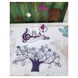 3xBID Metal Wall Art Decor Set