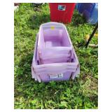 6xBIDPurple Plastic Storage Bins