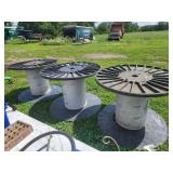 3xBID Large Cable Reels
