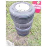 4X BID 18ï¿½8.50-8 golf cart Wheels and Tires
