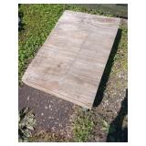 24x36in Wooden Roller Cart