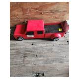Red Toy Truck with Decals