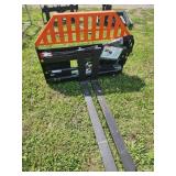 Wolverine Hydraulic Adj Skid Steer Fork