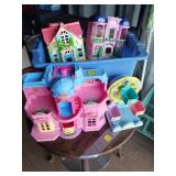 Fisher Price Play Houses Set