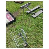 Folding Metal Utility Cart