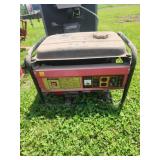 Red Portable Generator Set