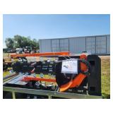 Skid Steer Trencher with 48-Inch Trenching Depth