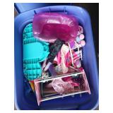 Tote of Barbie Doll Clothes, Misc