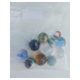 Bag of Assorted Glass Marbles