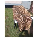 Zebra Hide with Distinctive Stripes