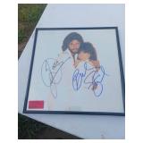 Barbra Streisand &Barry Gibb Signed 