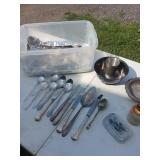 Silverplate Flatware and Serving Pieces