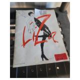 Liza Minnelli Souvenir Program Booklet