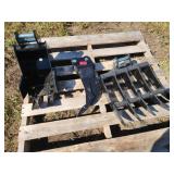 3-Piece Mini Excavator Attachment Set