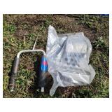 Sand Scoop and Handle for Metal Detecting