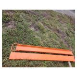 76 Inch Orange Fork Extensions